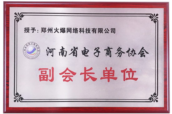 喜訊!火爆網(wǎng)被授予“河南省電子商務(wù)協(xié)會副會長單位”! 喜訊!火爆網(wǎng)被授予“河南省電子商務(wù)協(xié)會副會長單位”!